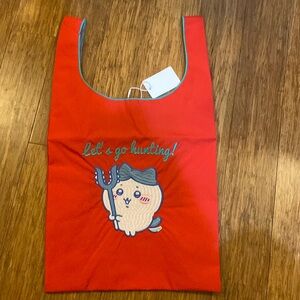 Chiikawa Let’s go Hunting Red Tote
